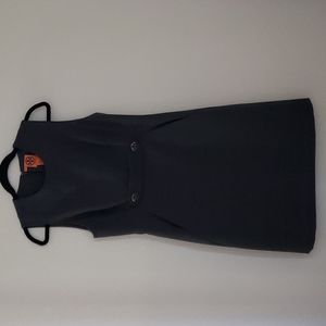 Tory Burch Charcoal Grey Sleeveless Dress